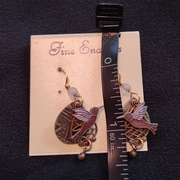 Bird Earrings New - Picture 2 of 3